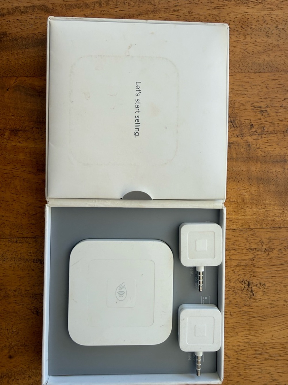 Square Reader Kit with Three White Contactless/Chip Readers